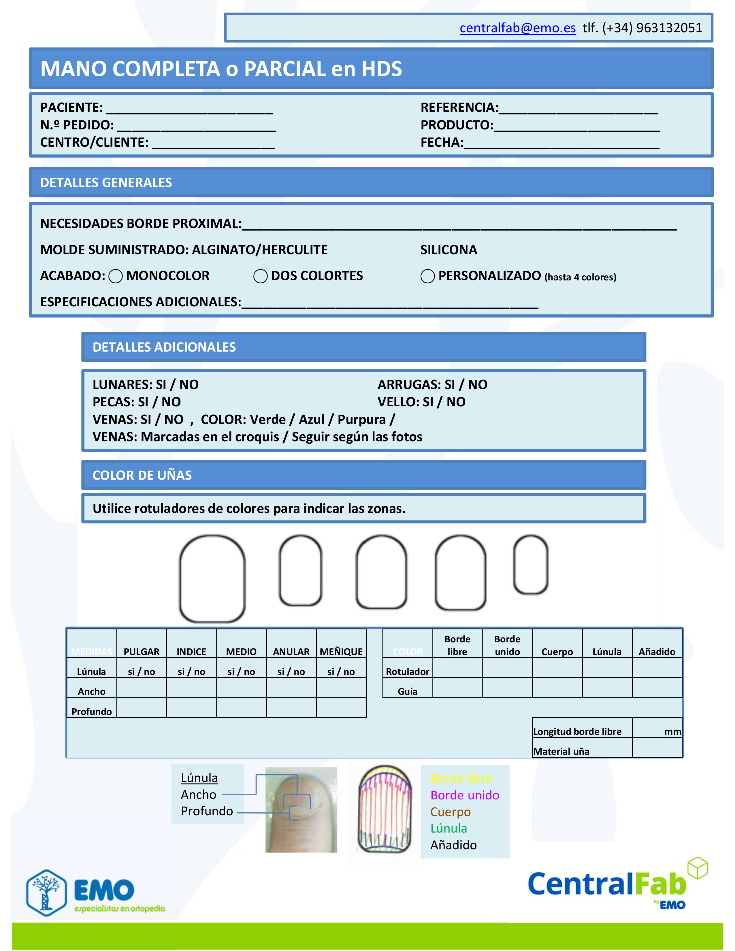 COSMETICAS HDS MANO